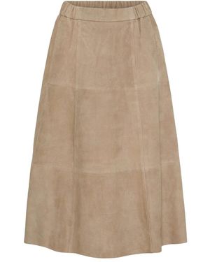 Notyz Midi Skirts - Neutro