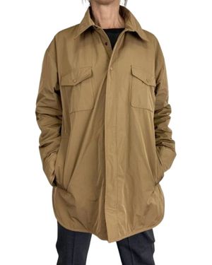 Aspesi Technische Overshirt - Bruin