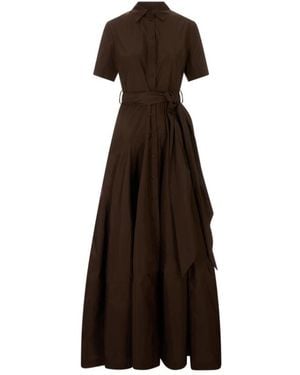 P.A.R.O.S.H. Shirt Dresses - Brown