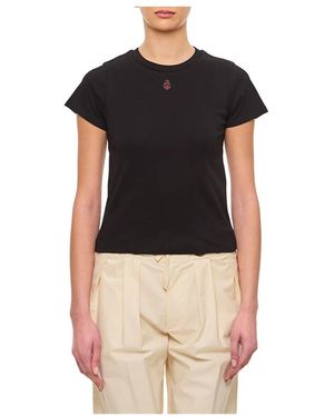 McQueen Skull T-Shirt - Zwart