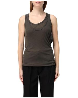 Helmut Lang Sleeveless Tops - Negro