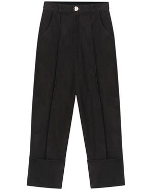 Aeron Straight Trousers - Zwart