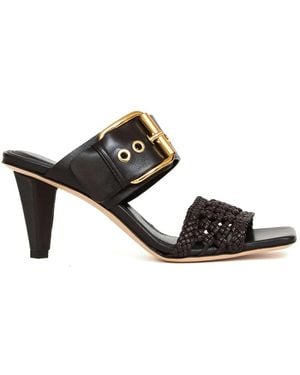 Agl Attilio Giusti Leombruni Heeled Mules - Black
