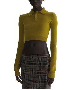 Mugler Polo Shirts - Verde
