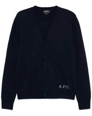 A.P.C. Cardigans - Blue