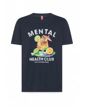Sun 68 T-Shirts - Blue