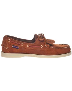 Sebago Sailor Shoes - Marrón