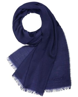 Missoni Accessoires ,Blauw ,Wol Sjaal