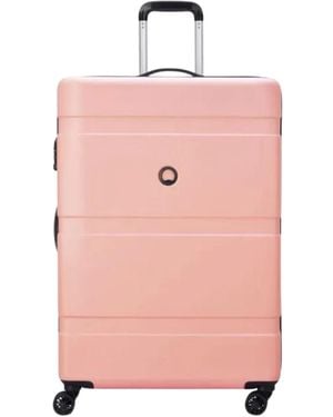 Delsey Large Suitcases - Pink