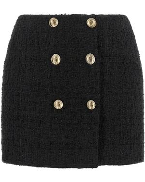 Balmain Rokken ,Zwart ,Katoen Minirok