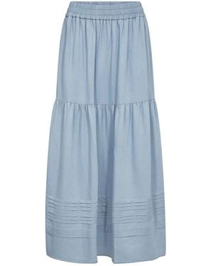 Mos Mosh Midi Skirts - Azul