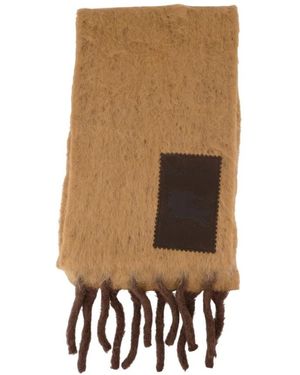 Burberry Zachte Wol Sjaal - Bruin