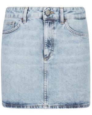 Dondup Denim Skirts - Blue