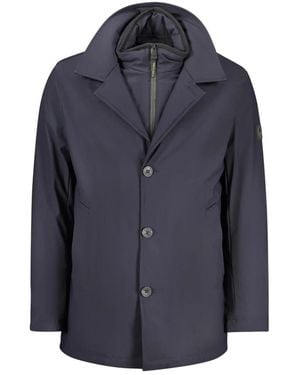North Sails Single-Breasted Coats - Blue