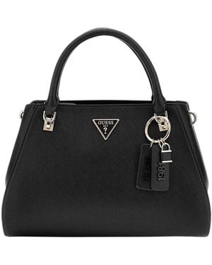 Guess Tassen ,Zwart ,Noelle Satchel