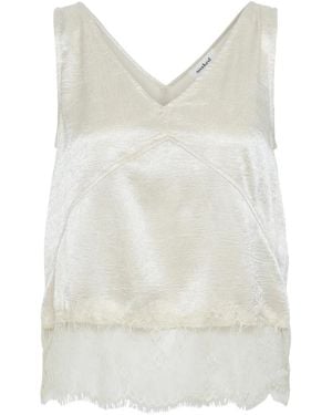 Soaked In Luxury Sleeveless Tops - Bianco