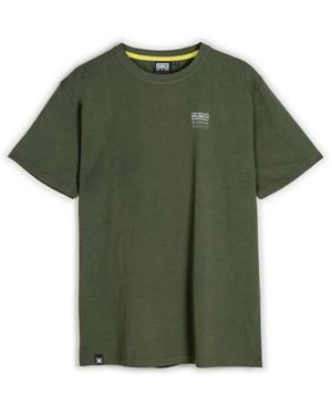 Munich Vintage grünes bedrucktes t-shirt