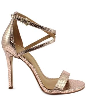 Michael Kors Sandalo Alto Rose - Metallic