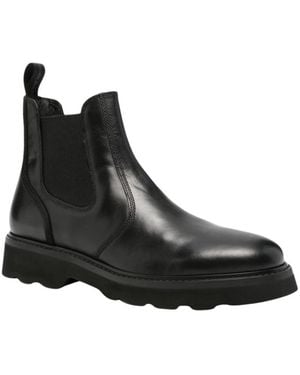 Woolrich Leather Chelsea Boots - Black