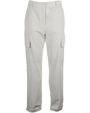 Eleventy Cordhose Mit Cargotaschen - Grau