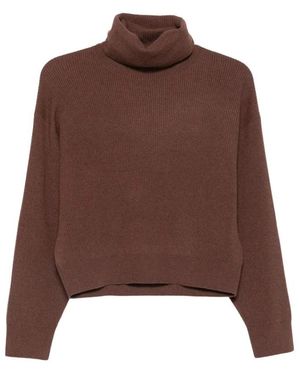 Brunello Cucinelli Turtlenecks - Brown