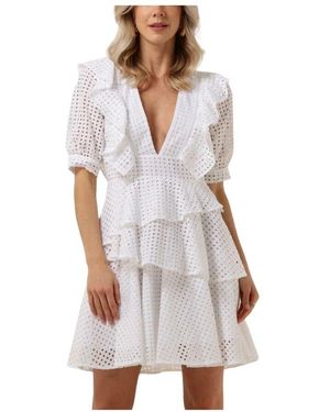 Silvian Heach Weißes Mini-Kleid