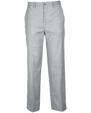 BRIGLIA Straight Trousers - Gris