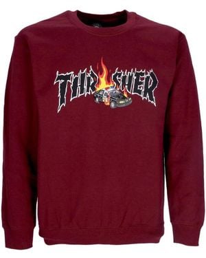 Thrasher Sweatshirts - Red
