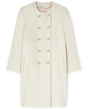 mötivi Double-Breasted Coats - Neutro