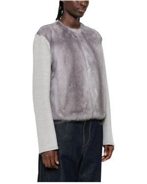 Fabiana Filippi Light Jackets - Grey