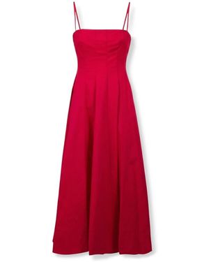 STAUD Midi Dresses - Rojo