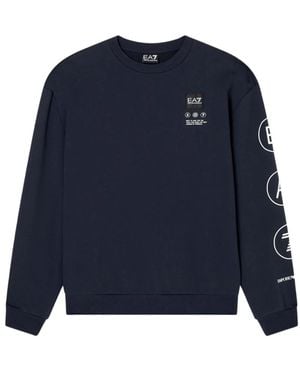 EA7 Sweatshirts - Azul