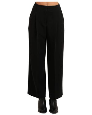 BOSS Wide Leg Broeken - Zwart