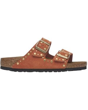 Birkenstock Sliders - Marron