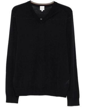 Paul Smith V-Neck Knitwear - Black