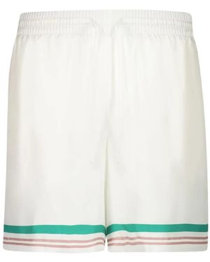CASABLANCA Casual Shorts - Blanco