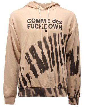 Comme Des Fuckdown Hoodies - Natural