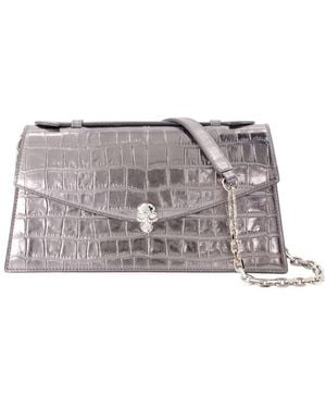 McQueen Cross Body Bags - Grey