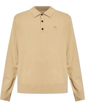 Burberry Cashmere Knitwear - Naturel