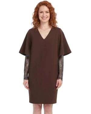 Amélie & Amélie Short Dresses - Brown