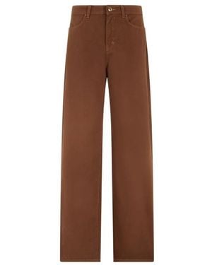 Max Mara Broeken ,Bruin ,Straight Broeken