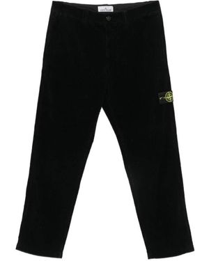 Stone Island Trousers - Black