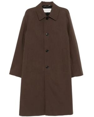 Dries Van Noten Single-Breasted Coats - Brown