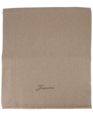 Jacquemus Winter Scarves - Marrone