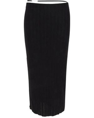 Jacquemus Midi Skirts - Noir
