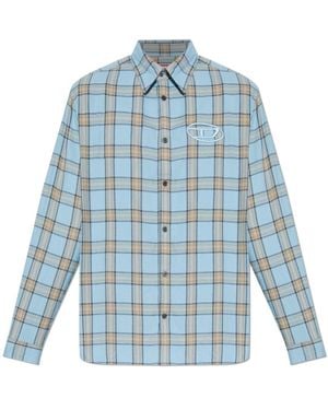 DIESEL Casual Shirts - Bleu