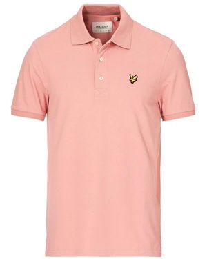 Lyle & Scott Polo Shirts - Pink