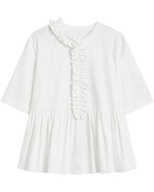 Max Mara Overhemden ,Wit ,Katoen Musa Shirt