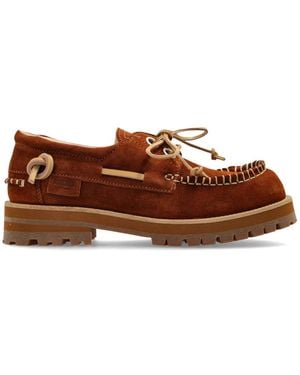 Moschino Boat Shoes - Brown