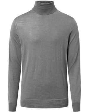 Strellson Truien & Vesten ,Grijs ,Wol Marek Turtleneck Pullover
